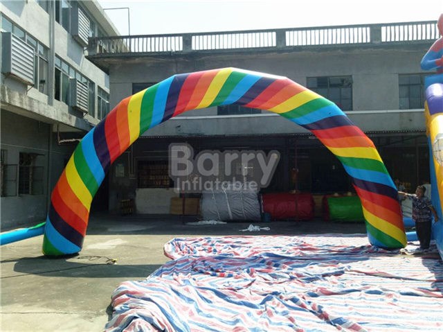 Rainbow inflatable arch for sale BY-AD-055